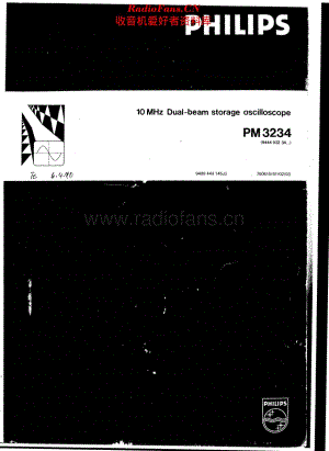 Philips_PM3234维修电路原理图.pdf