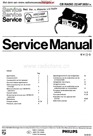 Philips_22AP369 维修电路原理图.pdf