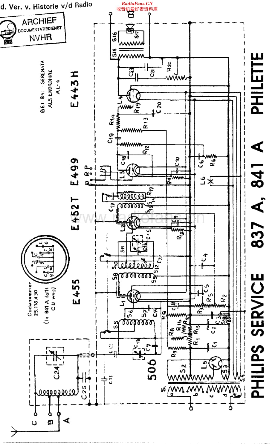 Philips_837A 维修电路原理图.pdf_第1页