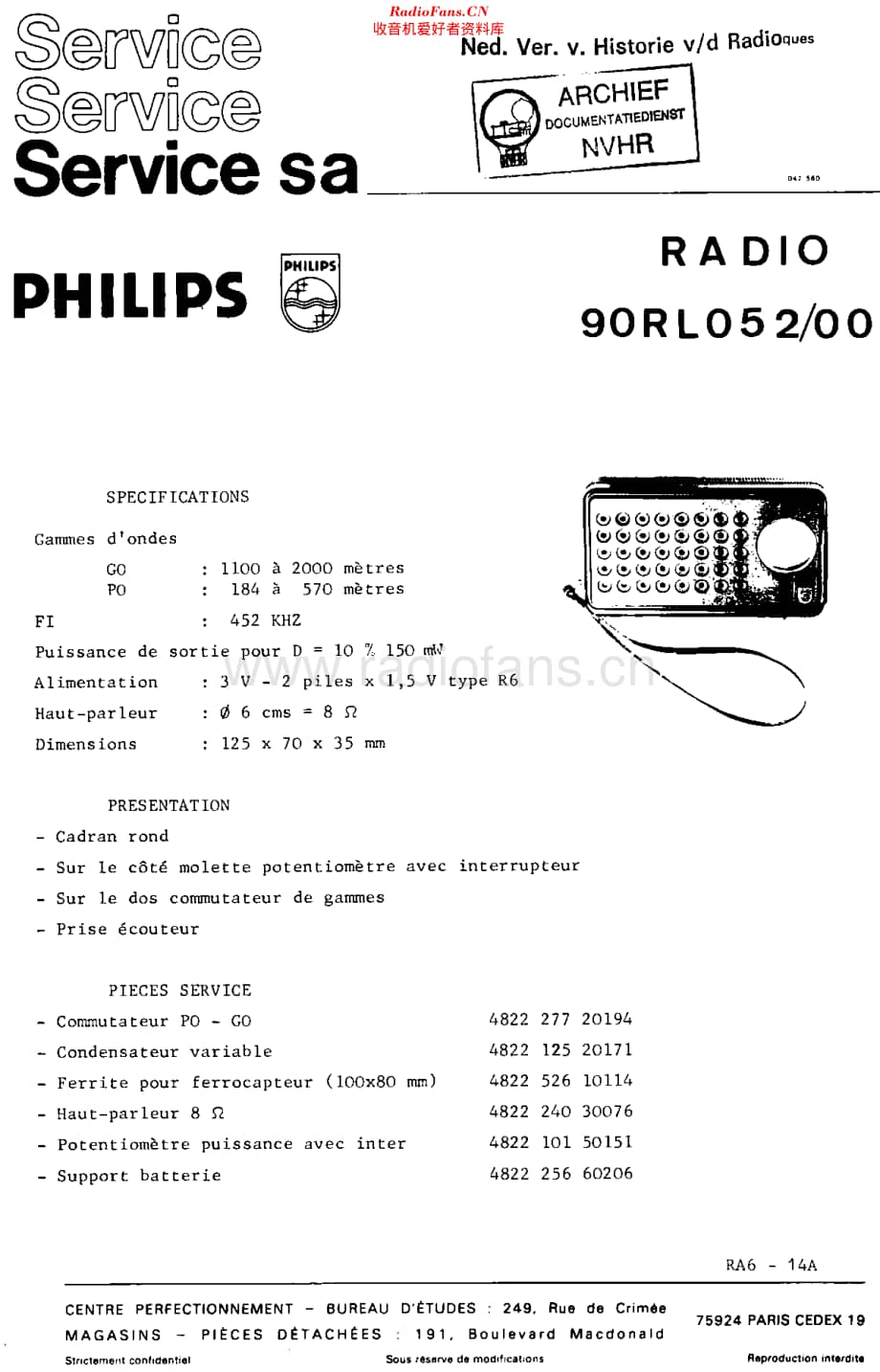Philips_90RL052 维修电路原理图.pdf_第1页