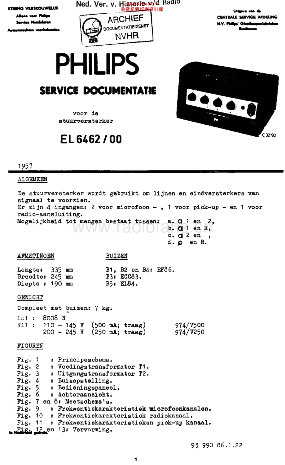 Philips_EL6462维修电路原理图.pdf_第1页