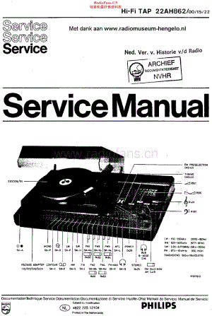 Philips_22AH862 维修电路原理图.pdf