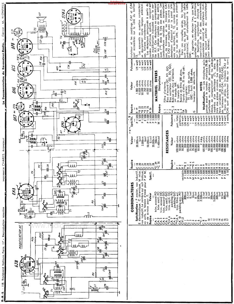 Peugeot_P622 维修电路原理图.pdf_第2页