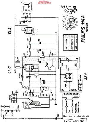 Philips_114A 维修电路原理图.pdf