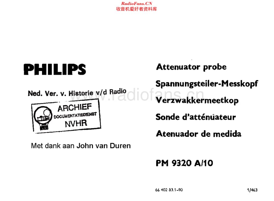 Philips_PM9320A维修电路原理图.pdf_第1页