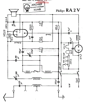 Philips_RA2V维修电路原理图.pdf