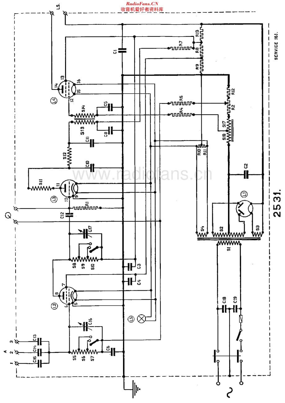 Philips_2531 维修电路原理图.pdf_第2页