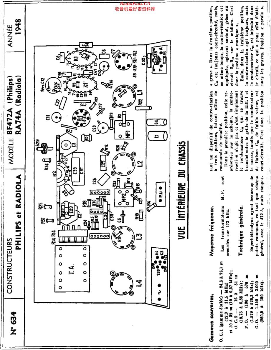 Philips_BF472A 维修电路原理图.pdf_第2页