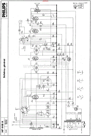 Philips_HF448A维修电路原理图.pdf