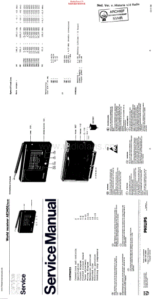 Philips_AE3405 维修电路原理图.pdf