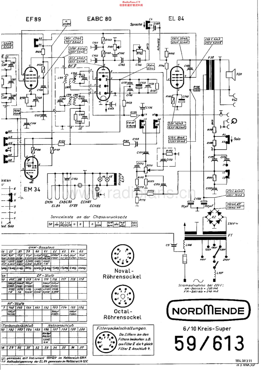 Nordmende_Elektra59维修电路原理图.pdf_第2页