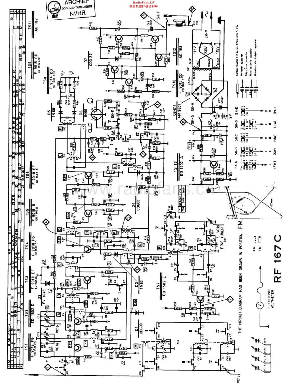 Philips_22RF167C 维修电路原理图.pdf_第1页