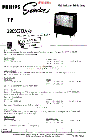 Philips_23CX313A 维修电路原理图.pdf