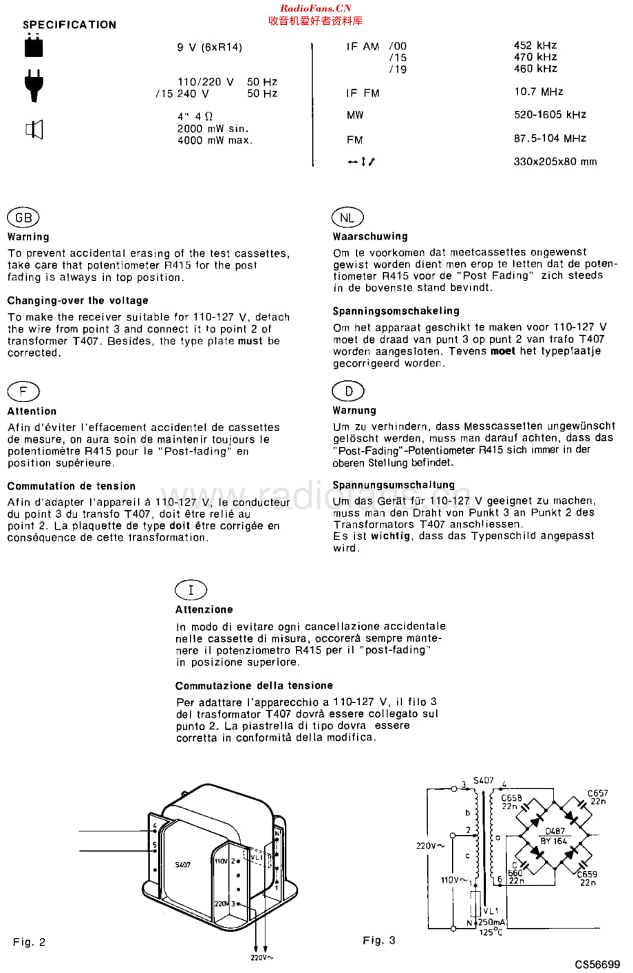 Philips_22AR470 维修电路原理图.pdf_第2页