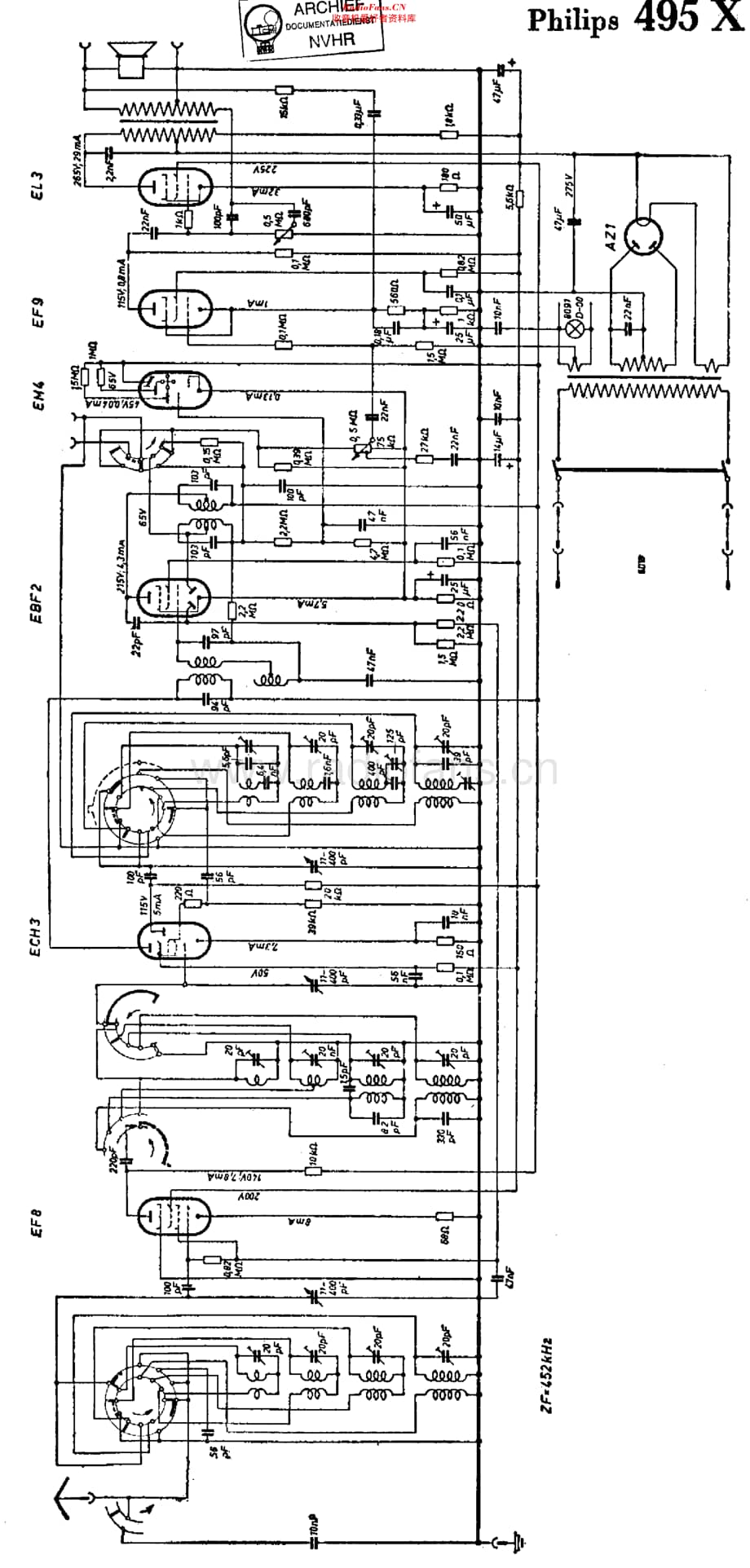 Philips_495X 维修电路原理图.pdf_第1页