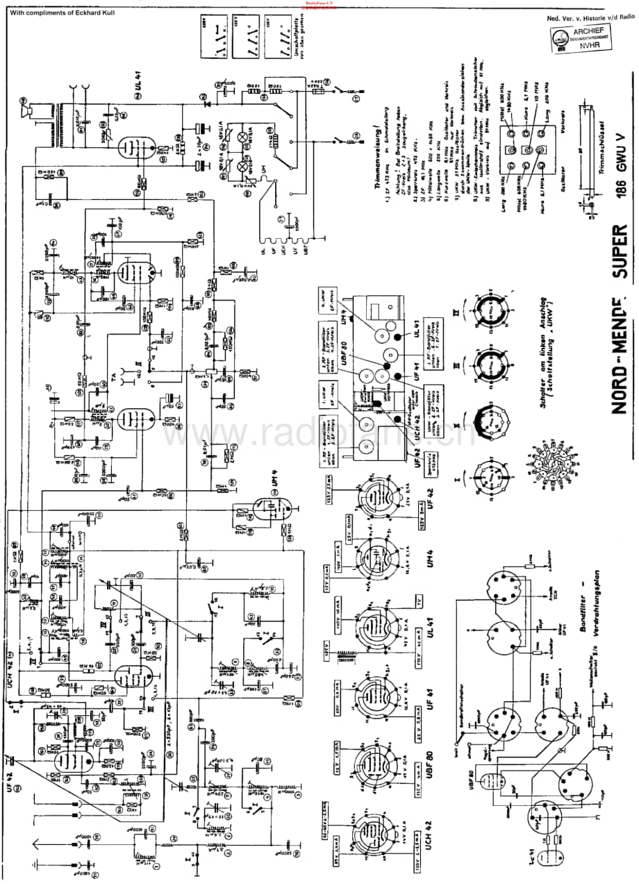 Nordmende_186GWUV维修电路原理图.pdf_第1页