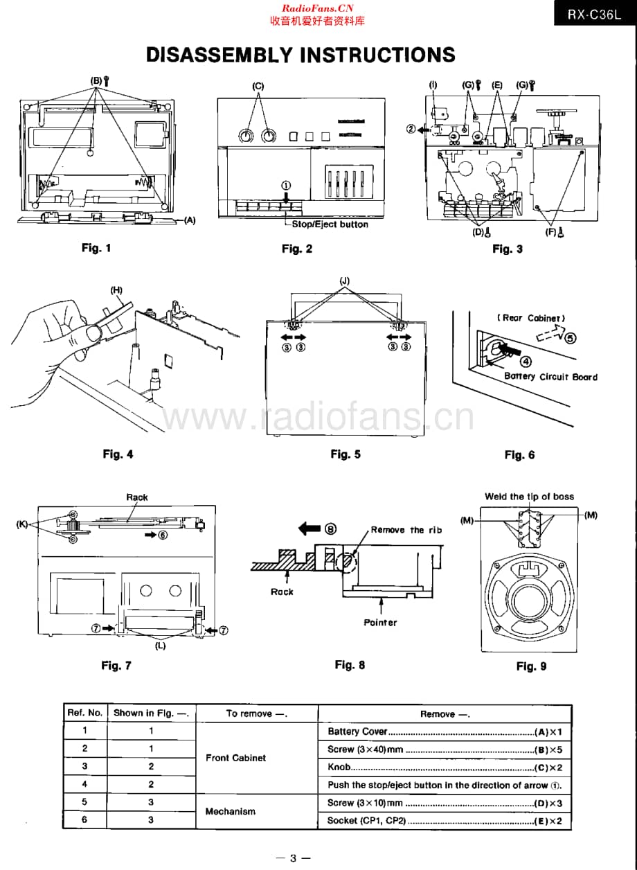 Panasonic_RXC36L 维修电路原理图.pdf_第3页