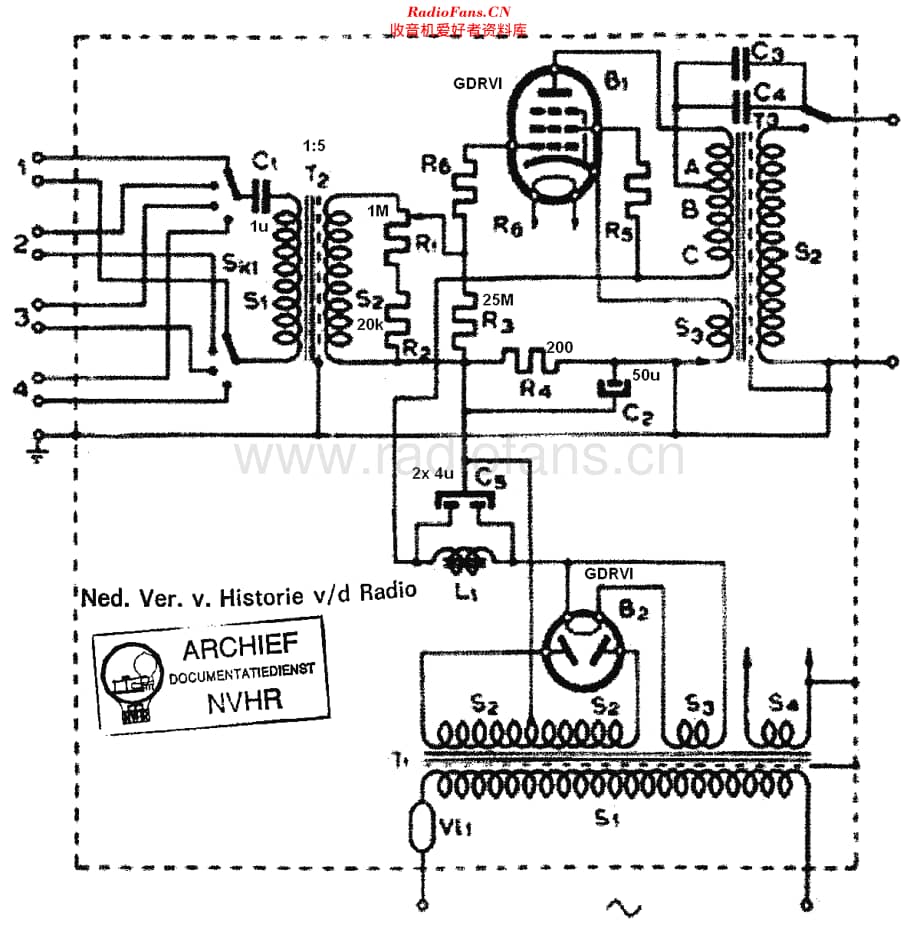 Philips_3301 维修电路原理图.pdf_第1页