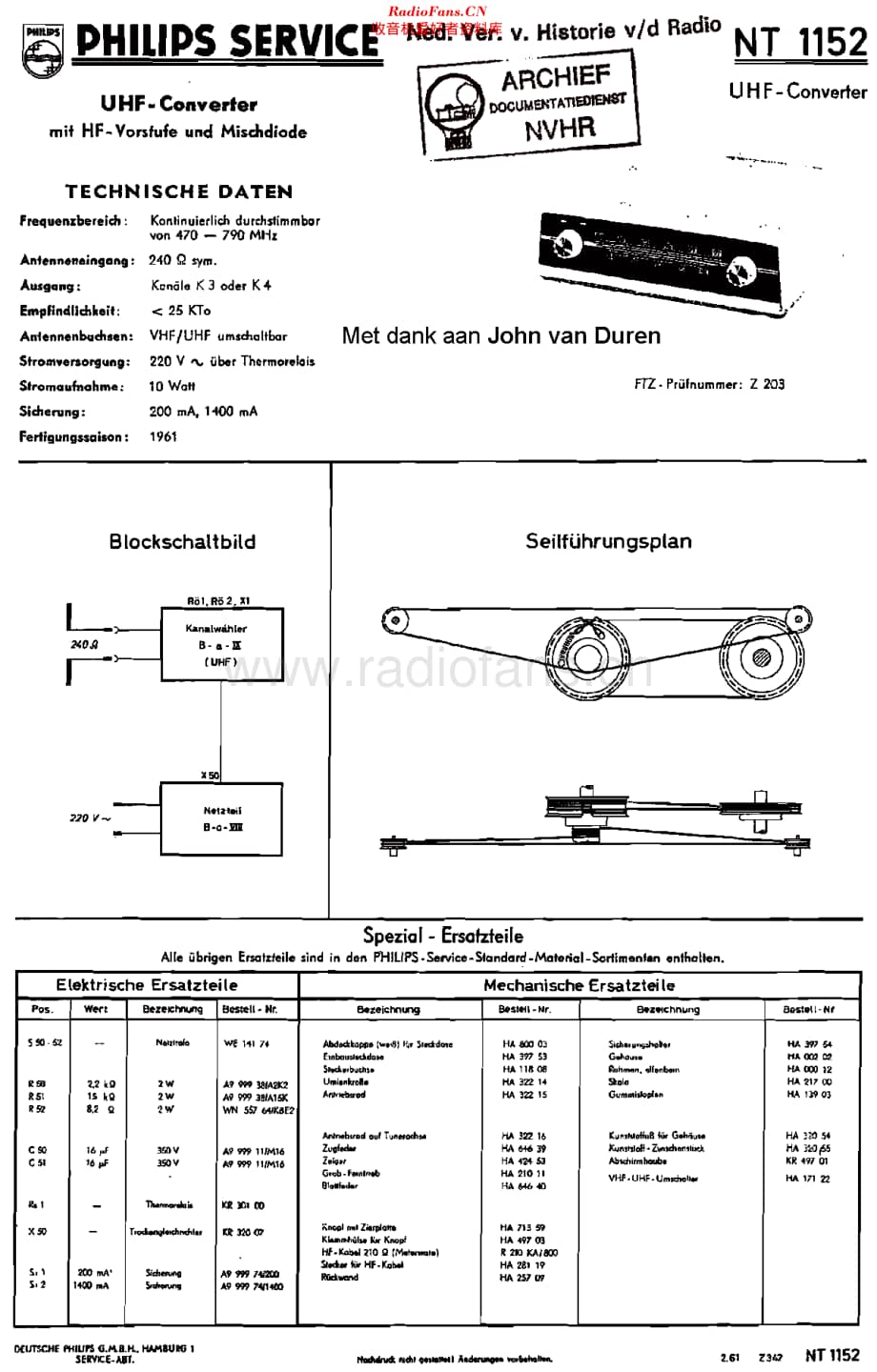 Philips_NT1152维修电路原理图.pdf_第1页