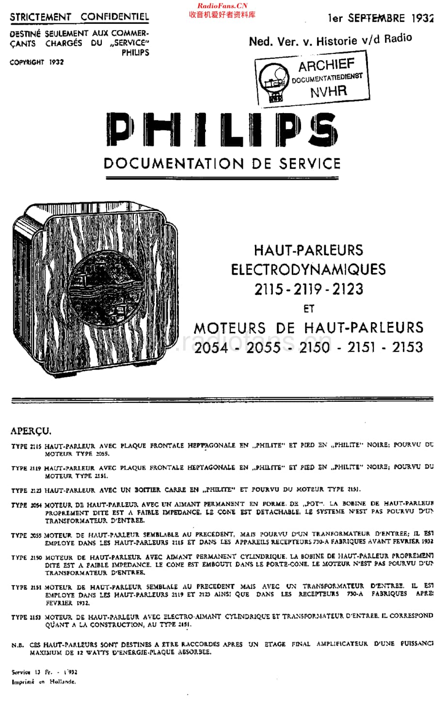 Philips_2115 维修电路原理图.pdf_第1页
