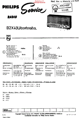 Philips_B2X40U 维修电路原理图.pdf