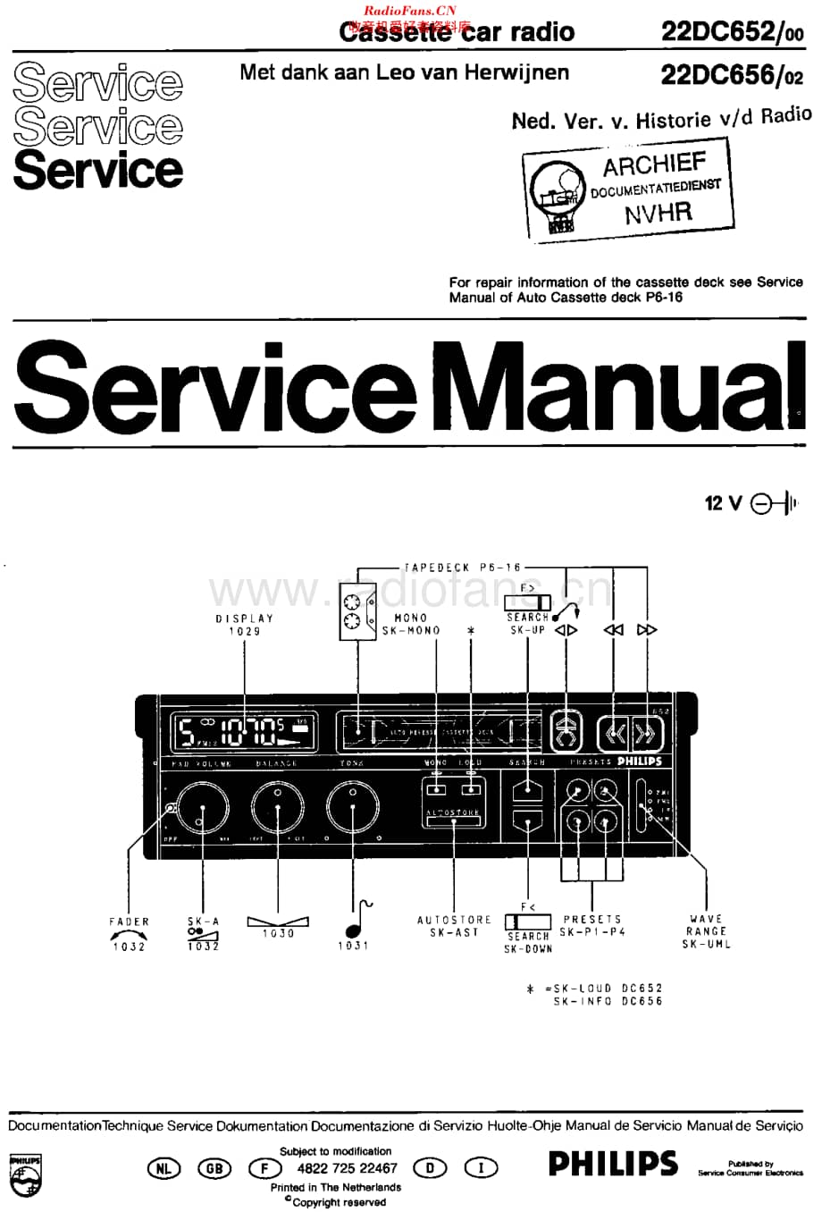 Philips_22DC652 维修电路原理图.pdf_第1页