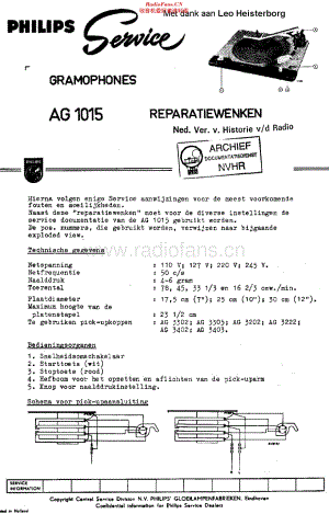 Philips_AG1015_rht 维修电路原理图.pdf