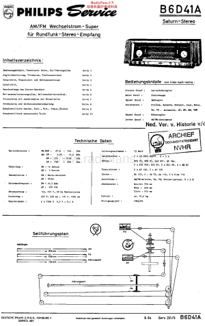 Philips_B6D41A 维修电路原理图.pdf