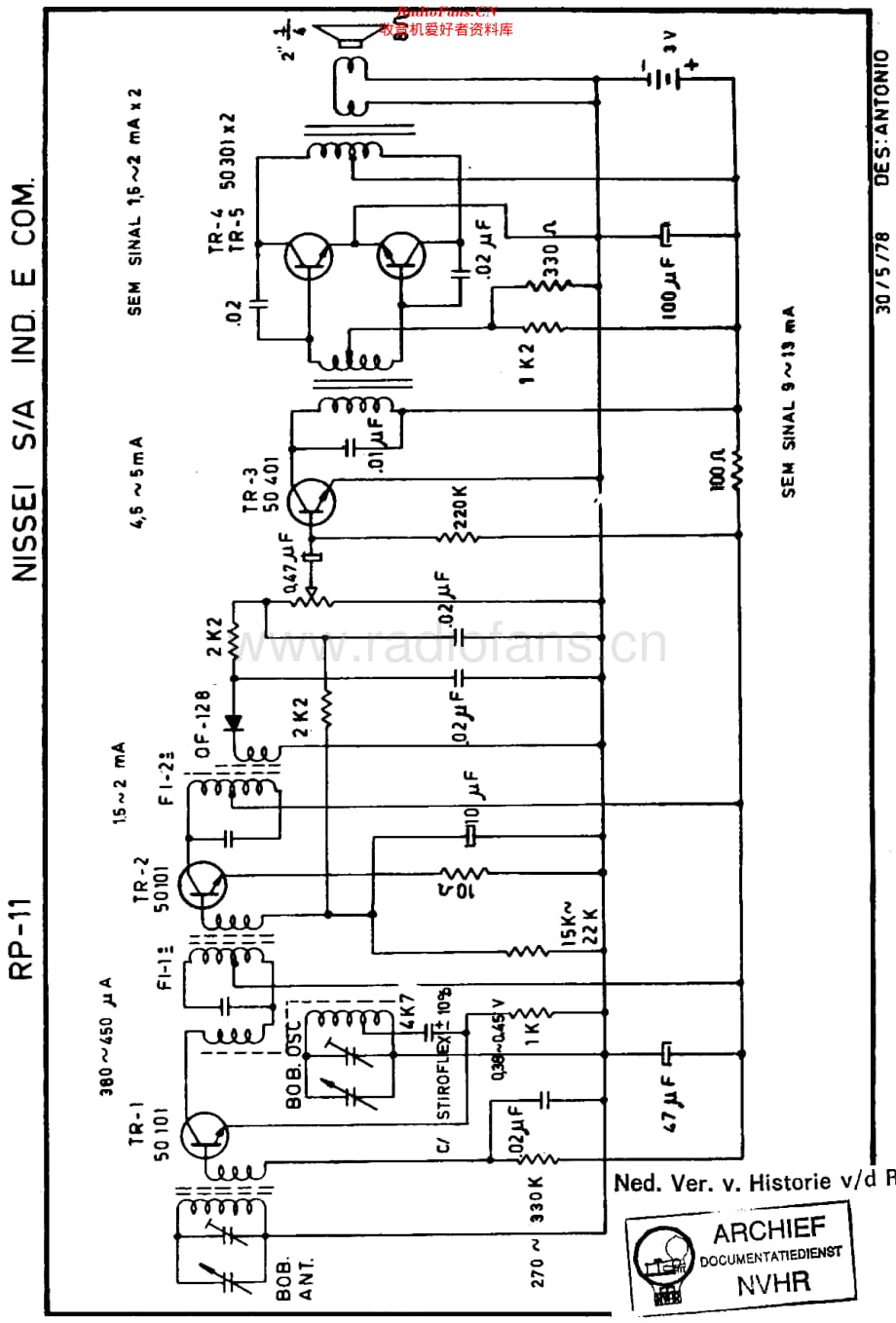 Nissei_RP11维修电路原理图.pdf_第1页