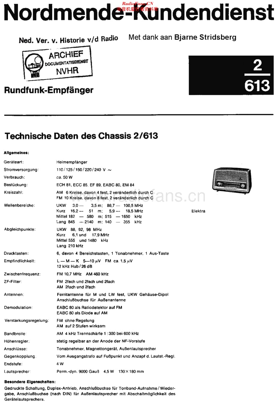 Nordmende_2-613维修电路原理图.pdf_第1页