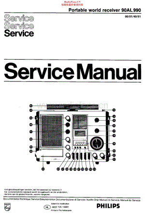 Philips_90AL990 维修电路原理图.pdf