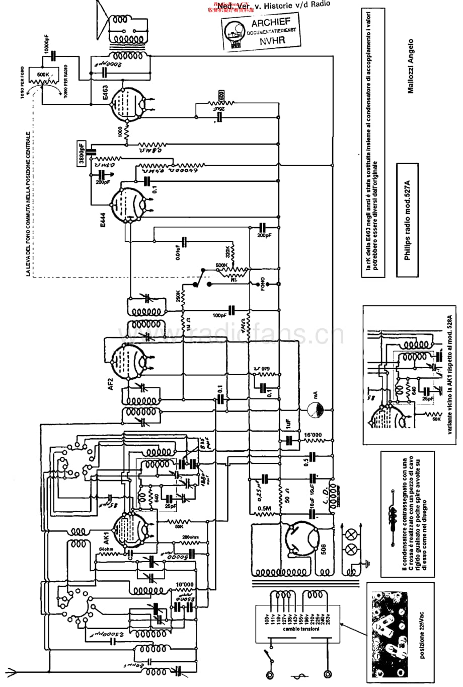 Philips_527A 维修电路原理图.pdf_第1页