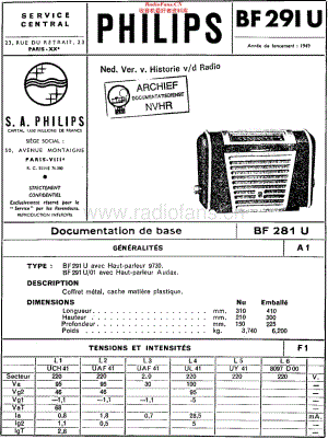 Philips_BF291U 维修电路原理图.pdf