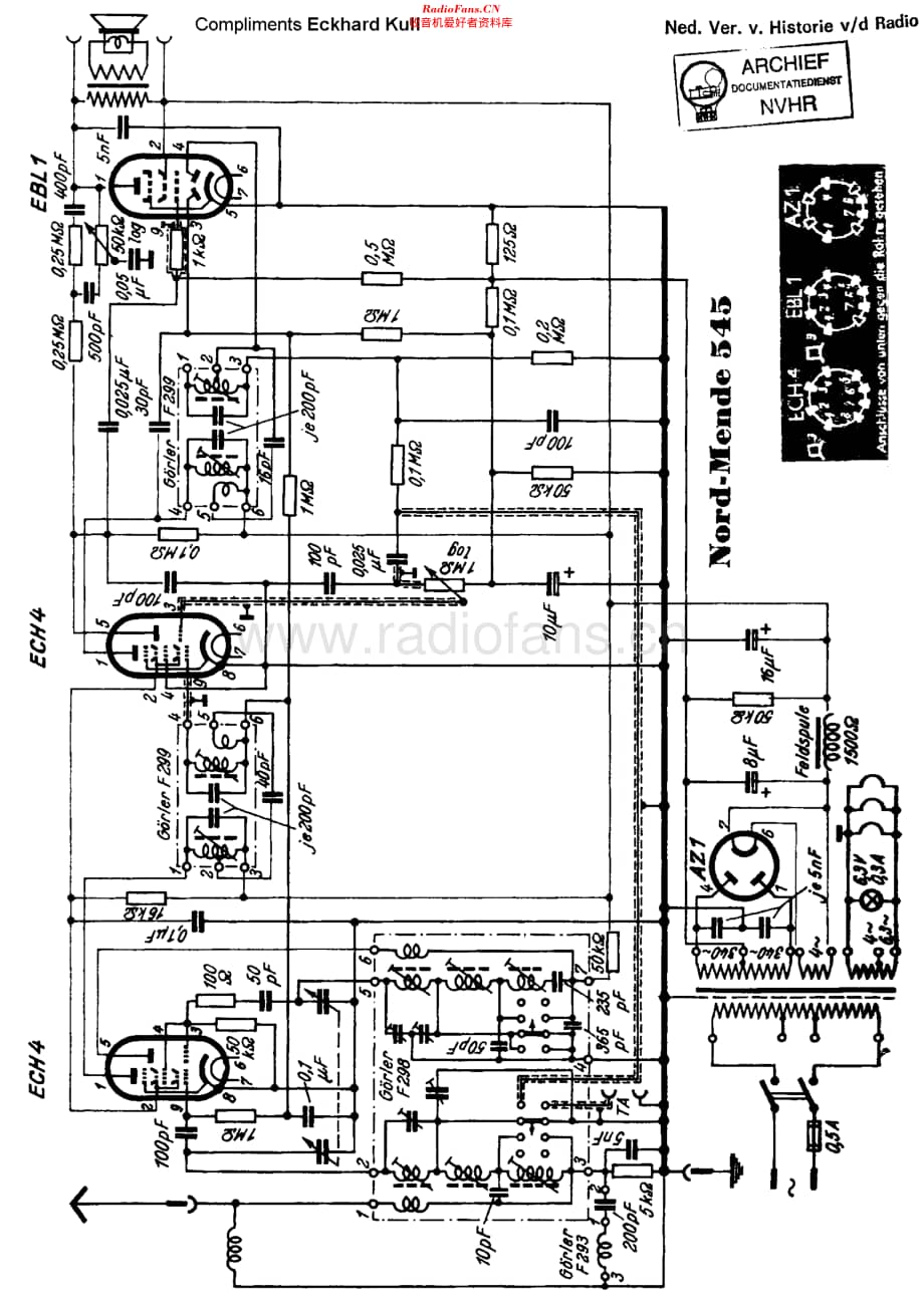 Nordmende_545维修电路原理图.pdf_第1页