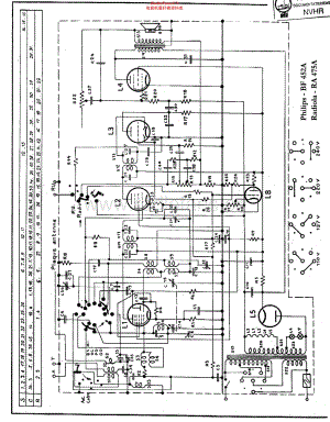 Philips_BF452A 维修电路原理图.pdf
