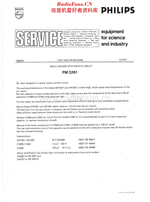 Philips_PM3261维修电路原理图.pdf