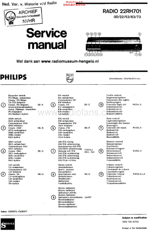 Philips_22RH701 维修电路原理图.pdf