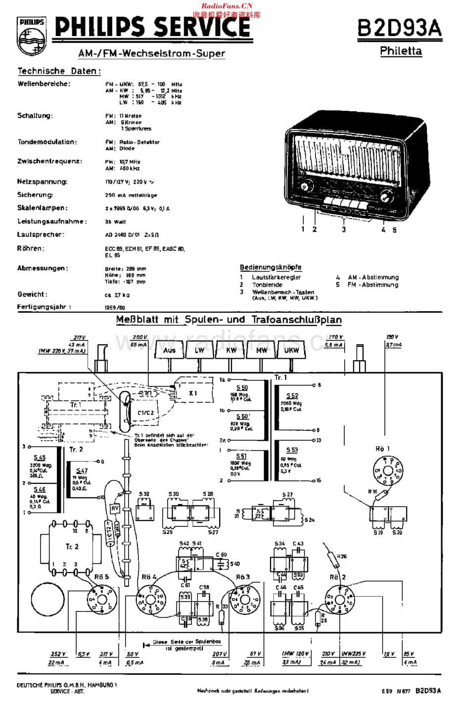 Philips_B2D93A 维修电路原理图.pdf_第1页