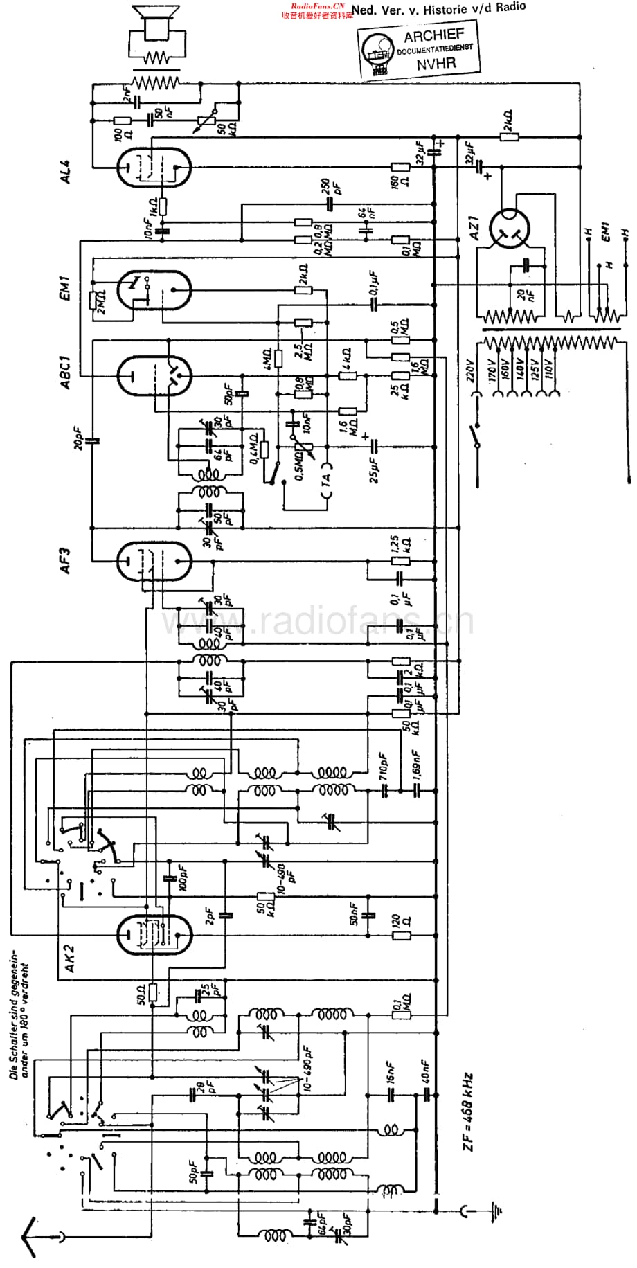 Philips_469A 维修电路原理图.pdf_第1页