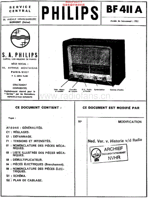 Philips_BF411A 维修电路原理图.pdf