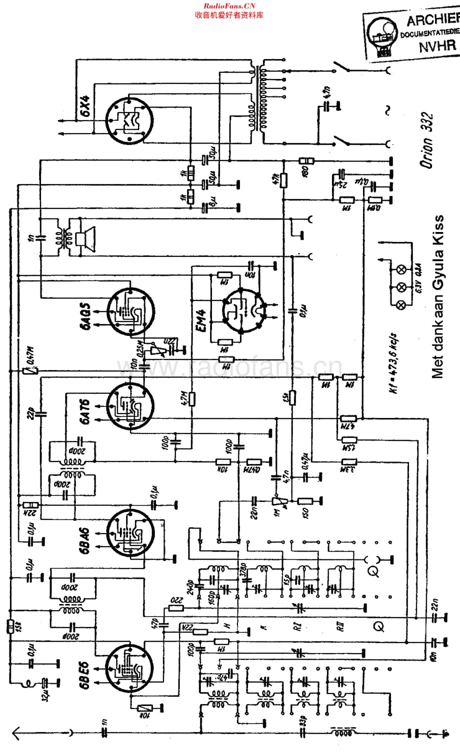 Orion_332维修电路原理图.pdf_第1页