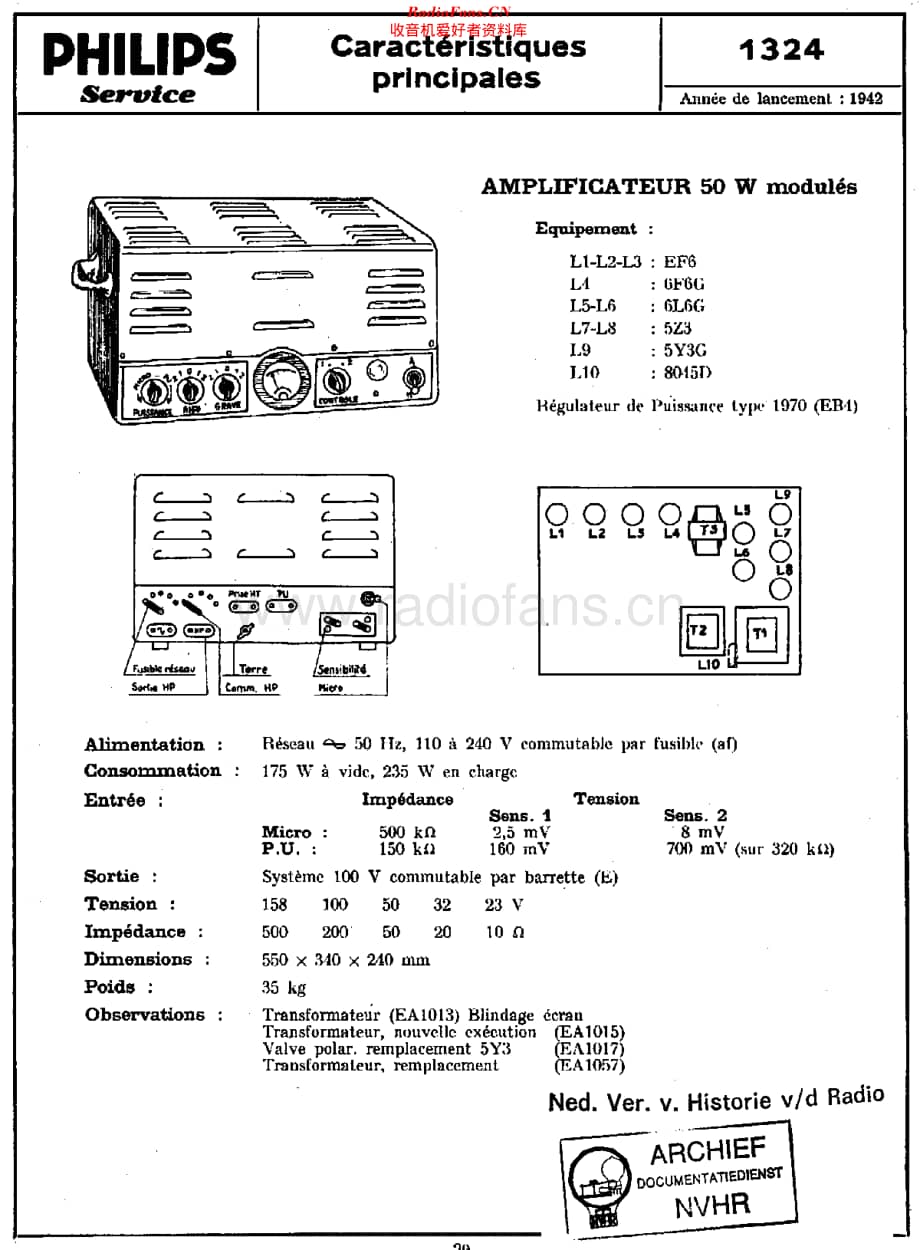 Philips_1324 维修电路原理图.pdf_第1页