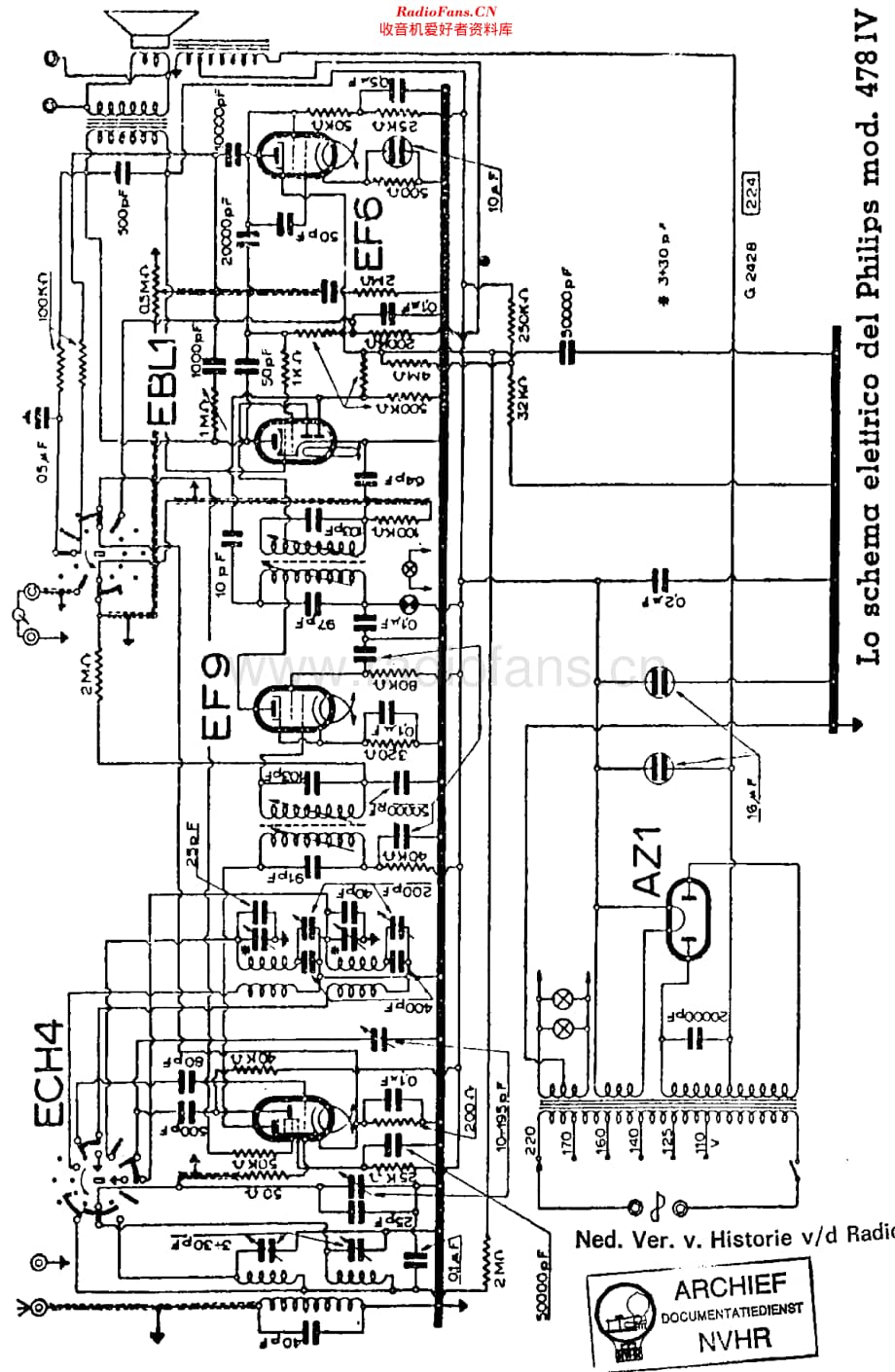 Philips_478IV 维修电路原理图.pdf_第1页