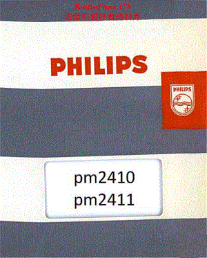 Philips_PM2410维修电路原理图.pdf