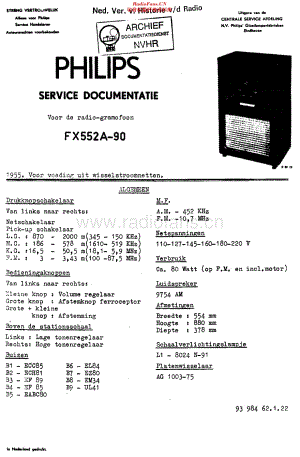 Philips_FX552A-90维修电路原理图.pdf