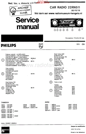 Philips_22RN511 维修电路原理图.pdf