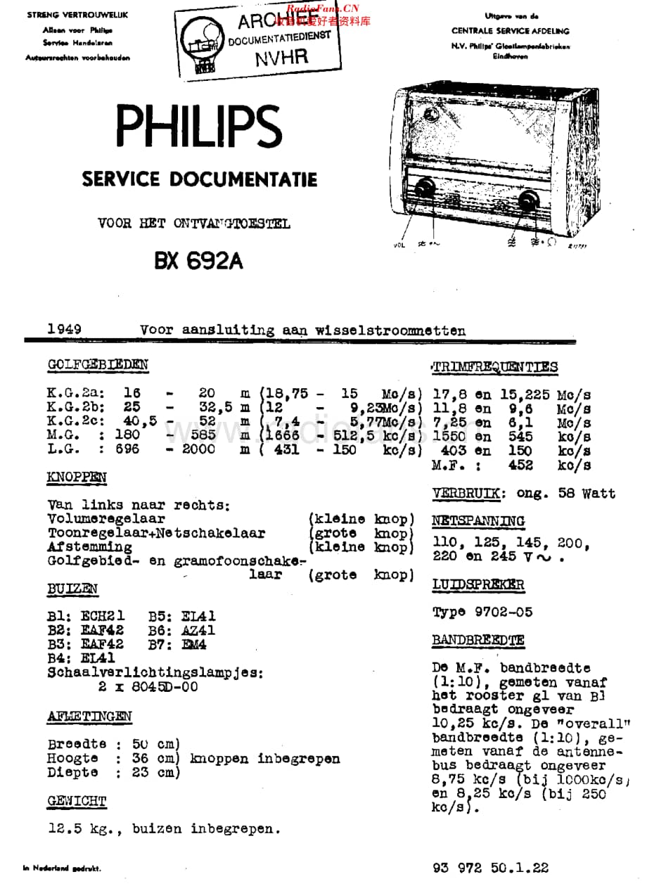 Philips_BX692A维修电路原理图.pdf_第1页
