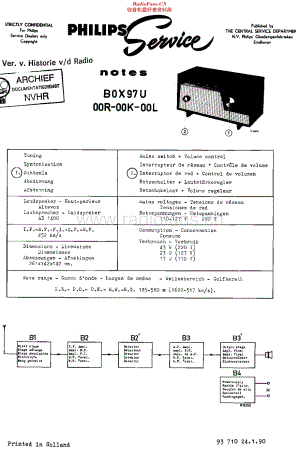 Philips_B0X97U 维修电路原理图.pdf