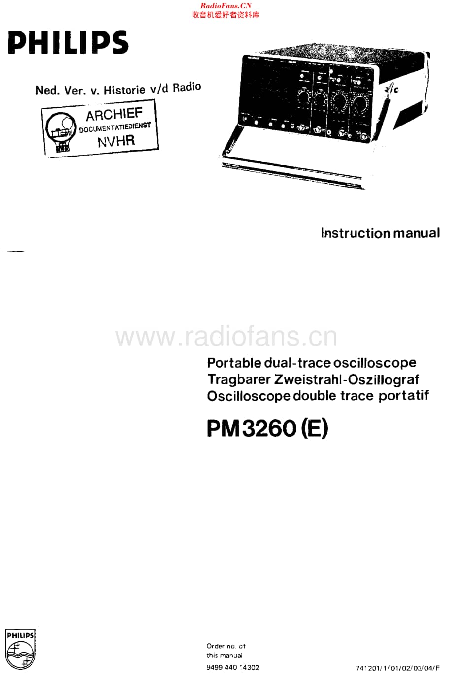 Philips_PM3260维修电路原理图.pdf_第1页