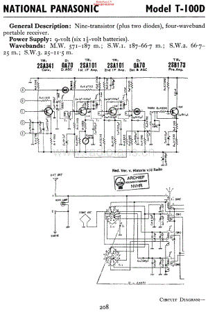 Panasonic_T100 维修电路原理图.pdf